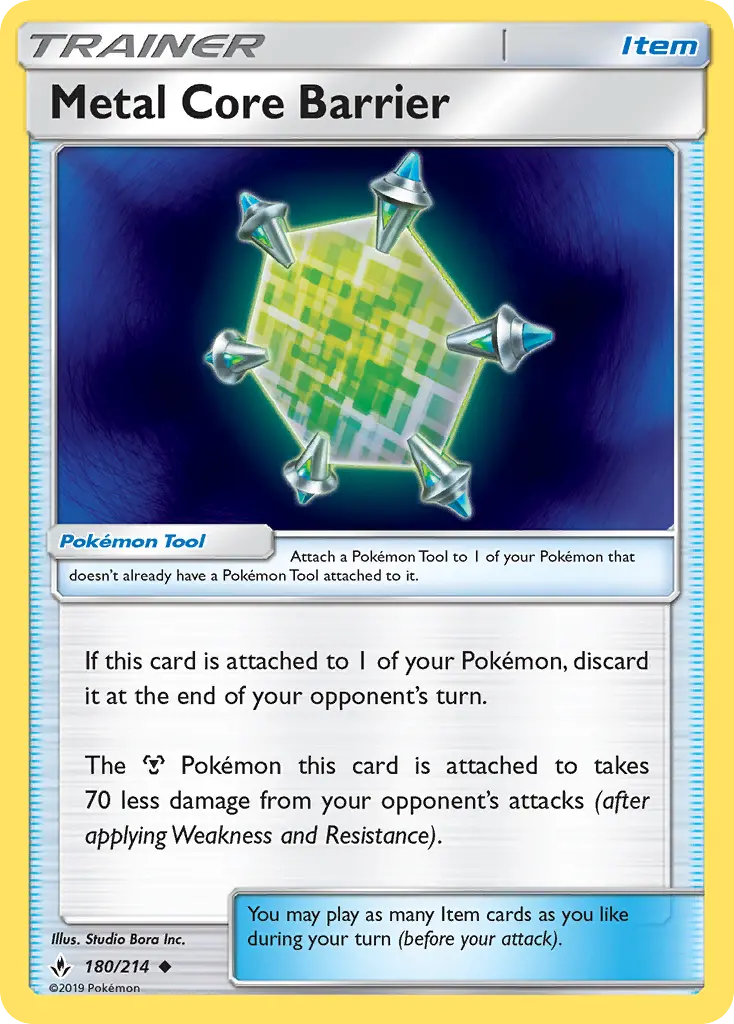 Metal Core Barrier 180 — Unbroken Bonds 180, Normal finish