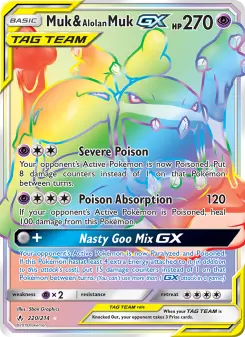 Muk & Alolan Muk-GX — Unbroken Bonds 220