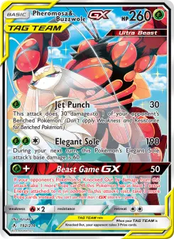 Pheromosa & Buzzwole-GX — Unbroken Bonds #192