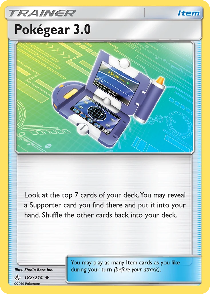 Pokégear 3.0 182 — Unbroken Bonds 182, Normal finish