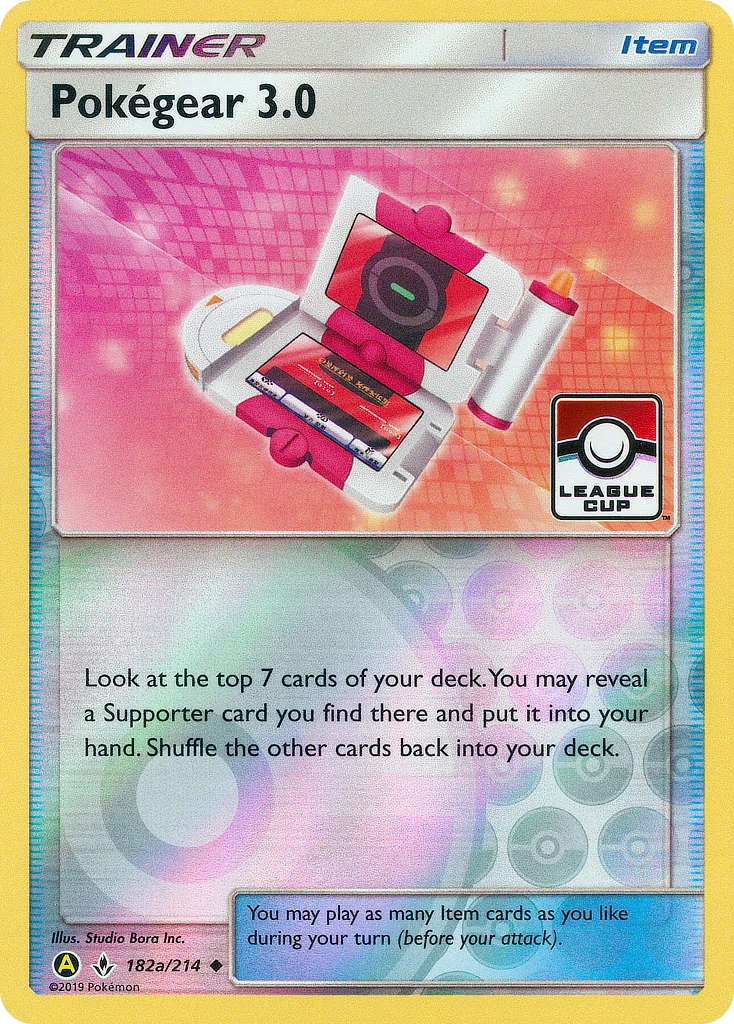 Pokégear 3.0 182a — Unbroken Bonds 182a, Reverse Holofoil finish