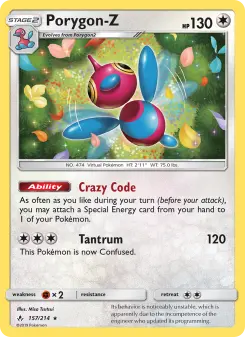 Porygon-Z — Unbroken Bonds 157