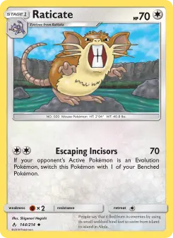 Raticate — Unbroken Bonds #144
