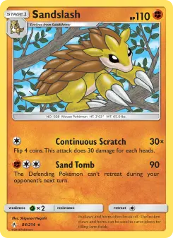 Sandslash — Unbroken Bonds #84