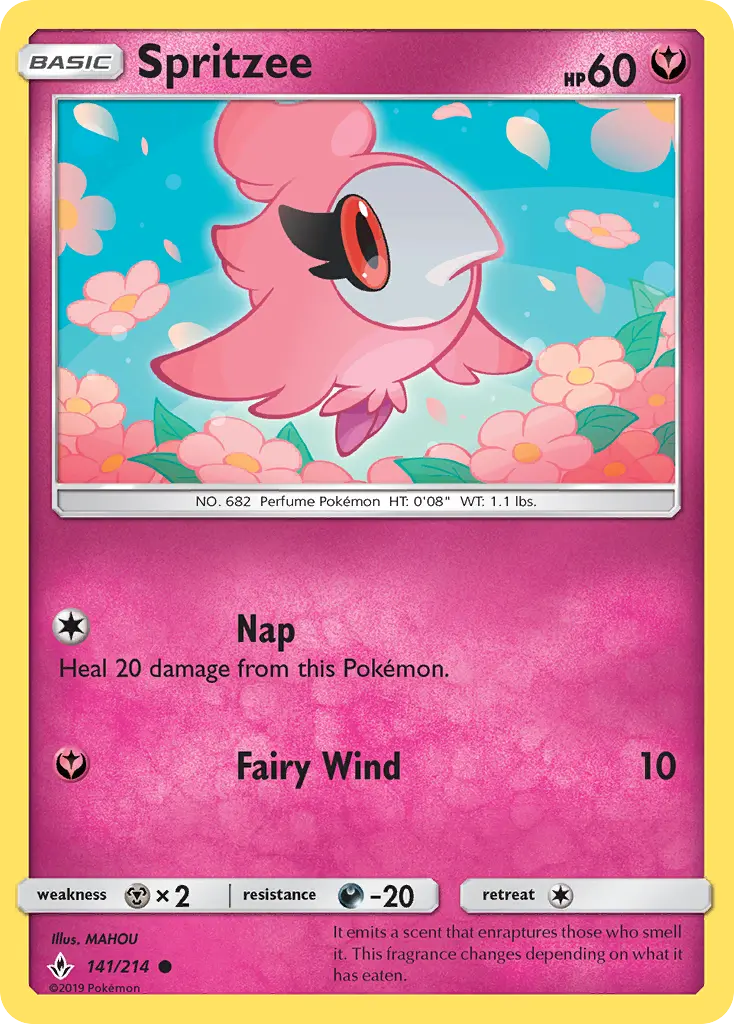 Spritzee 141 card from Unbroken Bonds