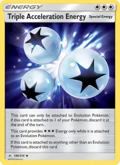 Triple Acceleration Energy 190 — Unbroken Bonds