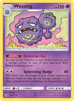 Weezing — Unbroken Bonds #74