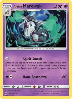 Alolan Marowak 75 — Unified Minds