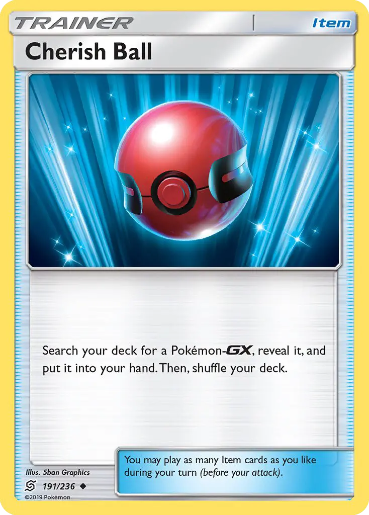 Cherish Ball 191a — Unified Minds 191a, Reverse Holofoil finish