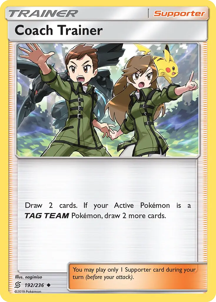 Coach Trainer 192 card from Unified Minds
