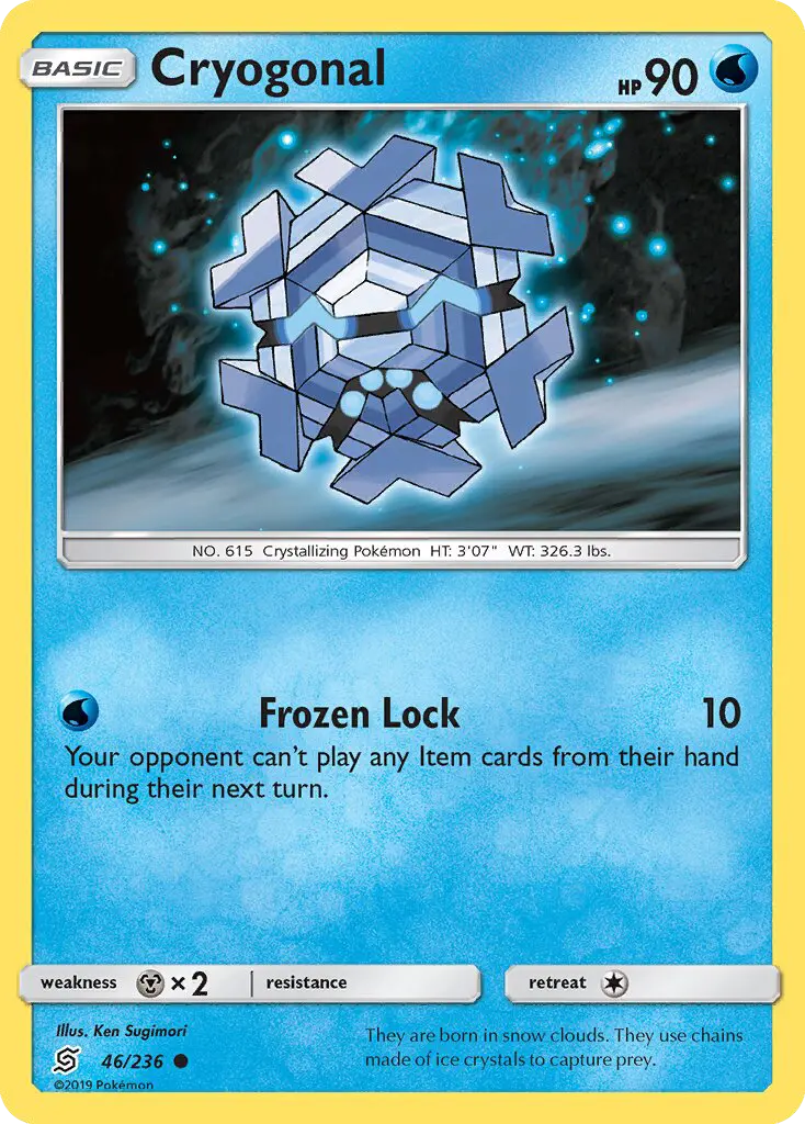 Cryogonal 46 card from Unified Minds