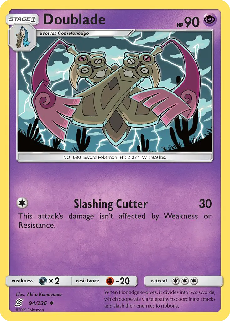 Doublade 94 — Unified Minds 94, Normal finish