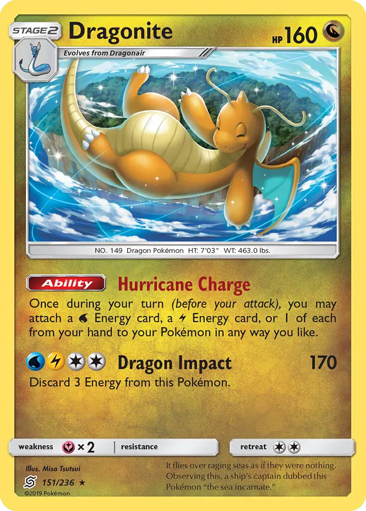 Dragonite 151 — Unified Minds 151, Normal finish