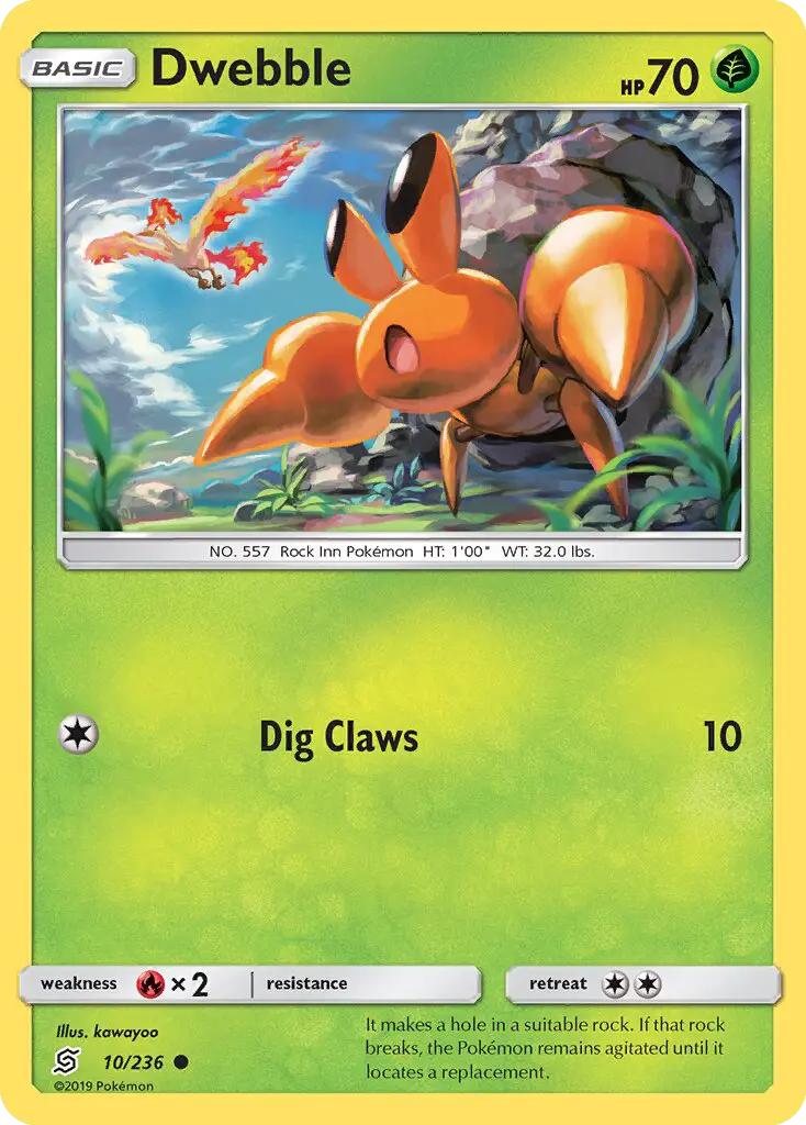 Dwebble 10 card from Unified Minds