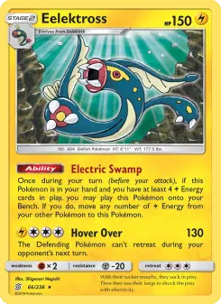 Eelektross 66 — shown as an example of the Reverse Holofoil finish