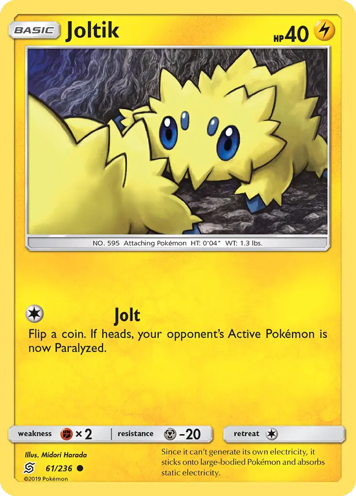 Joltik 61 card from Unified Minds