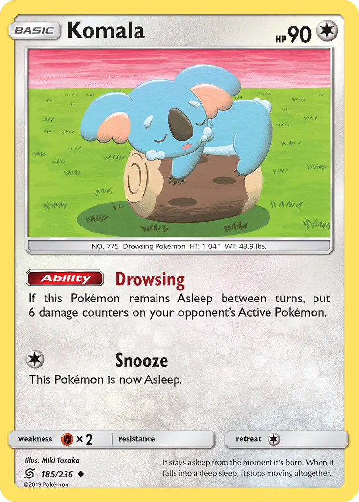 Komala 185 card from Unified Minds