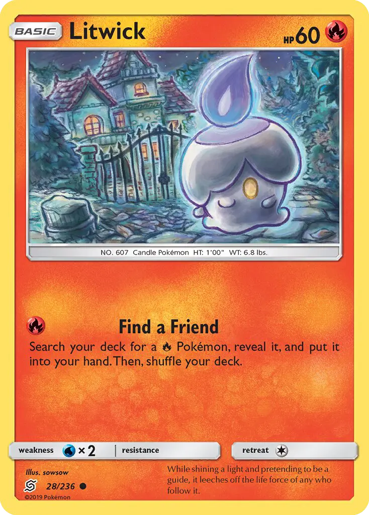 Litwick 28 card from Unified Minds