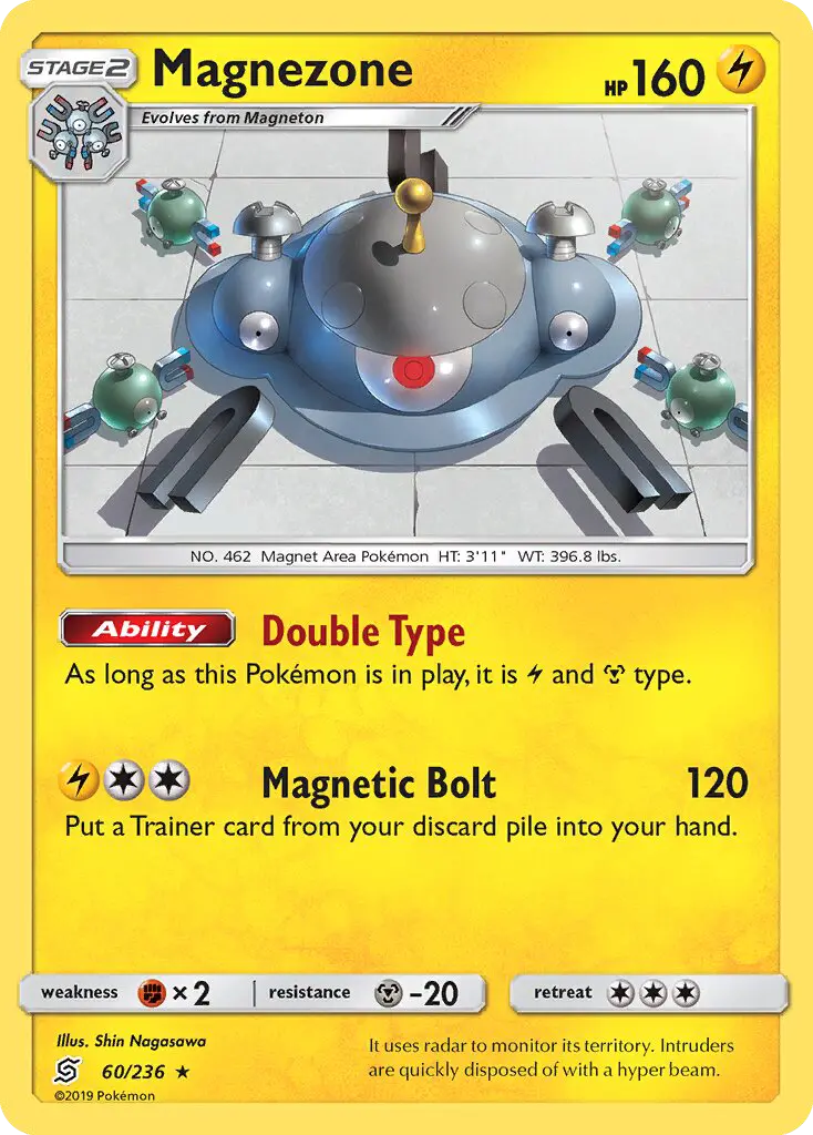 Magnezone 60 — Unified Minds 60, Holofoil finish