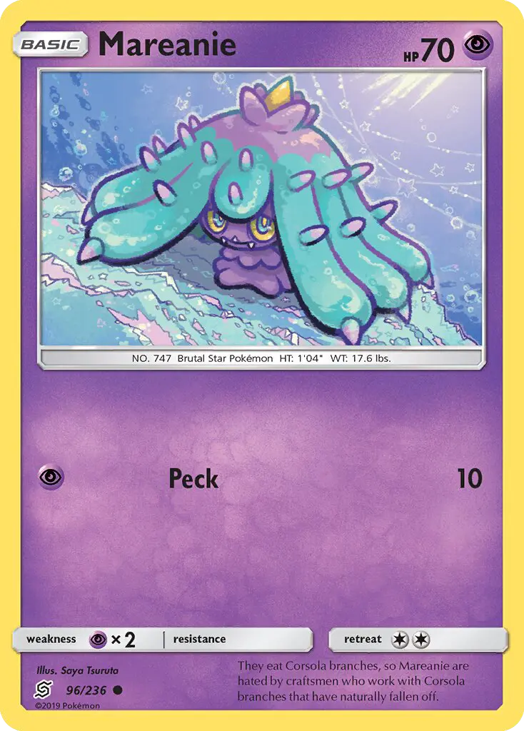 Mareanie 96 card from Unified Minds