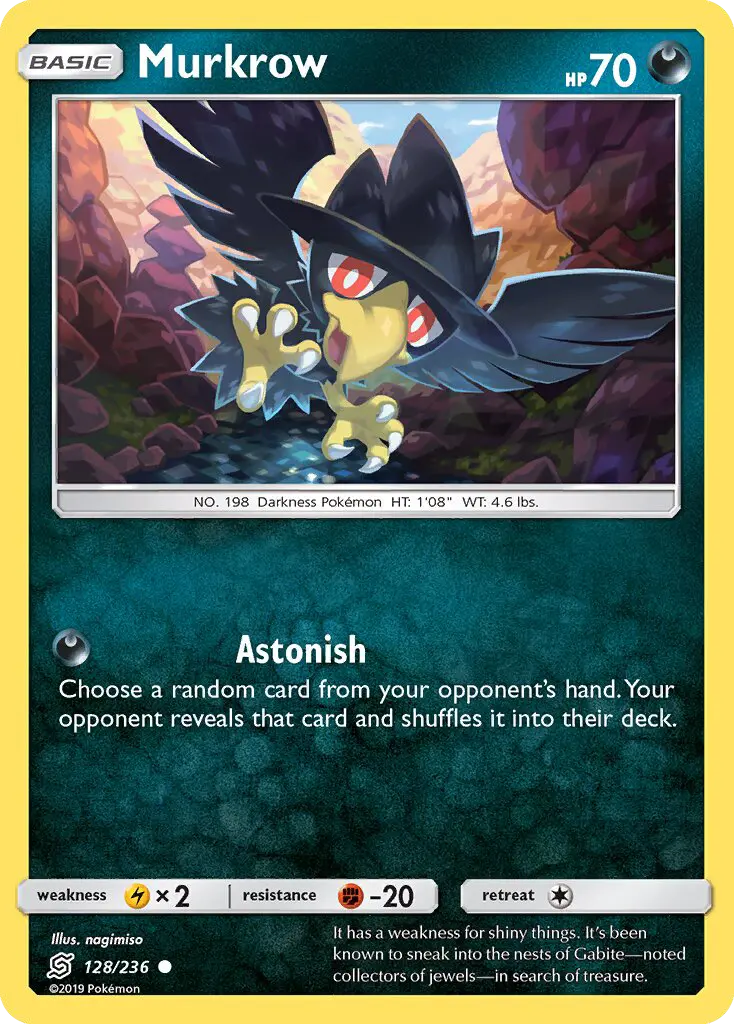 Murkrow 128 — Unified Minds 128, Normal finish