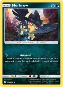 Murkrow — Unified Minds #128