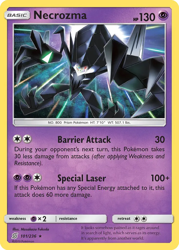Necrozma 101 — Unified Minds 101, Normal finish