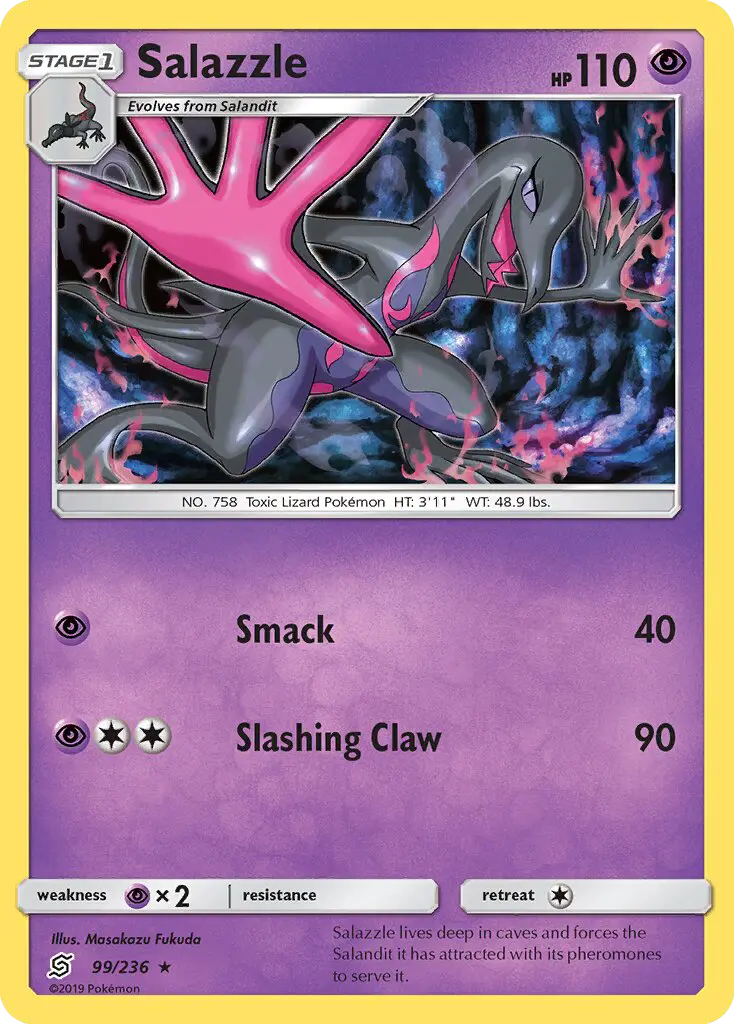Salazzle 99 card from Unified Minds