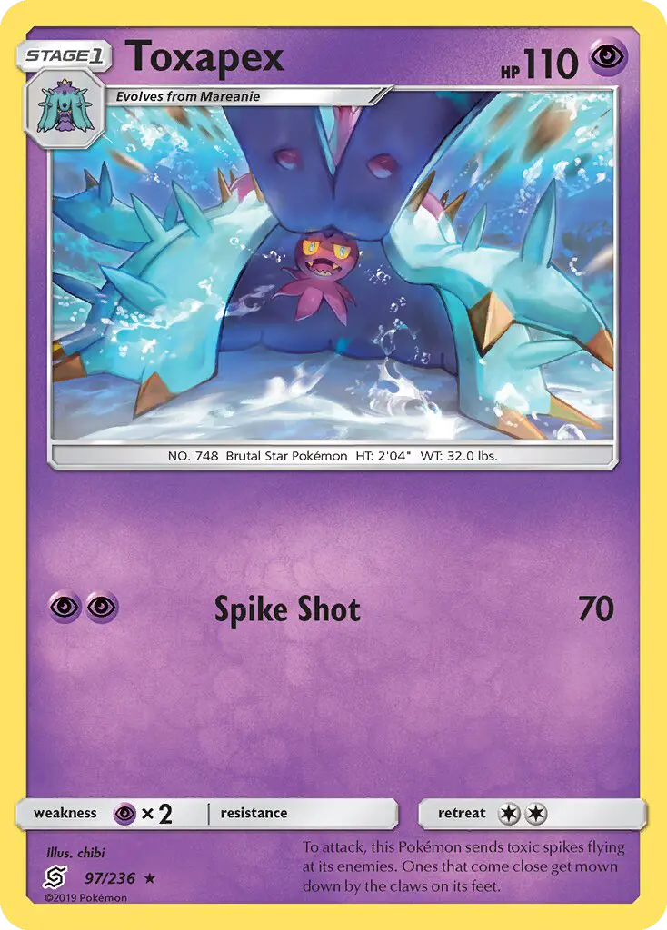 Toxapex 97 card from Unified Minds