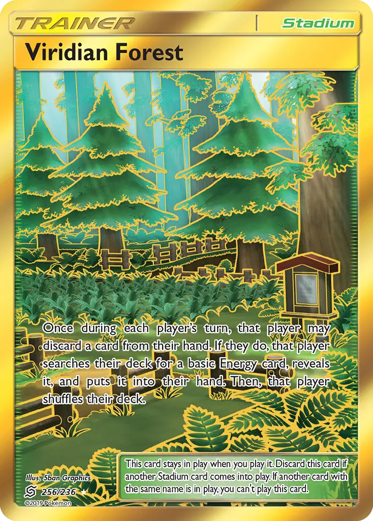 Viridian Forest 256 — Unified Minds 256, Holofoil finish