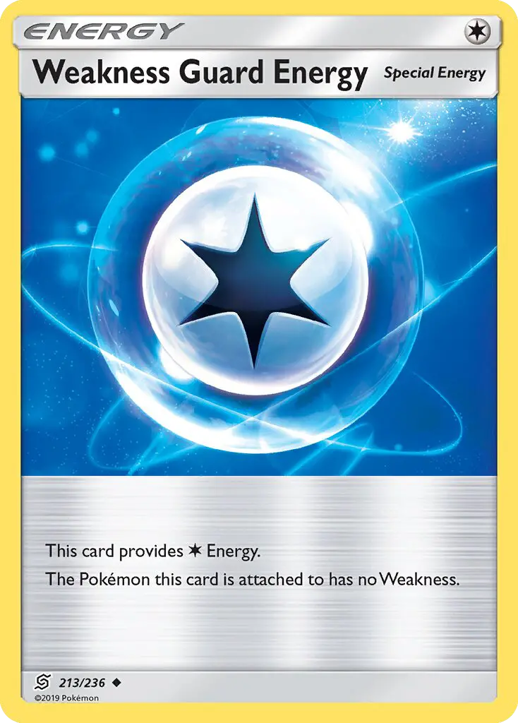 Weakness Guard Energy 213 — Unified Minds 213, Normal finish