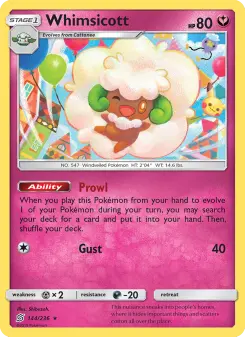 Whimsicott — Unified Minds #144