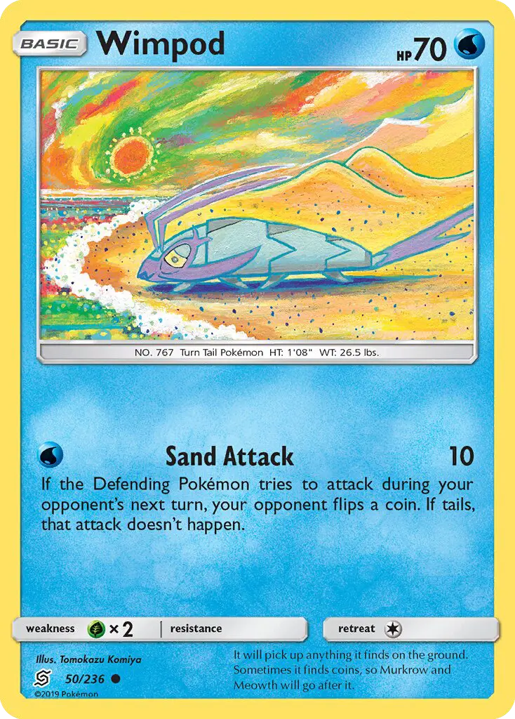 Wimpod 50 card from Unified Minds