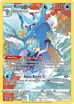 Kingdra — Astral Radiance Trainer Gallery #TG03