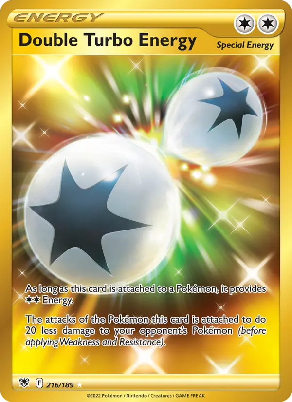 Double Turbo Energy 216 — Astral Radiance 216, Holofoil finish