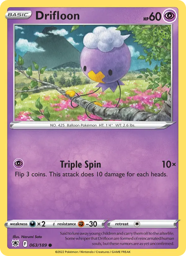 Drifloon 63 — Astral Radiance 63, Normal finish