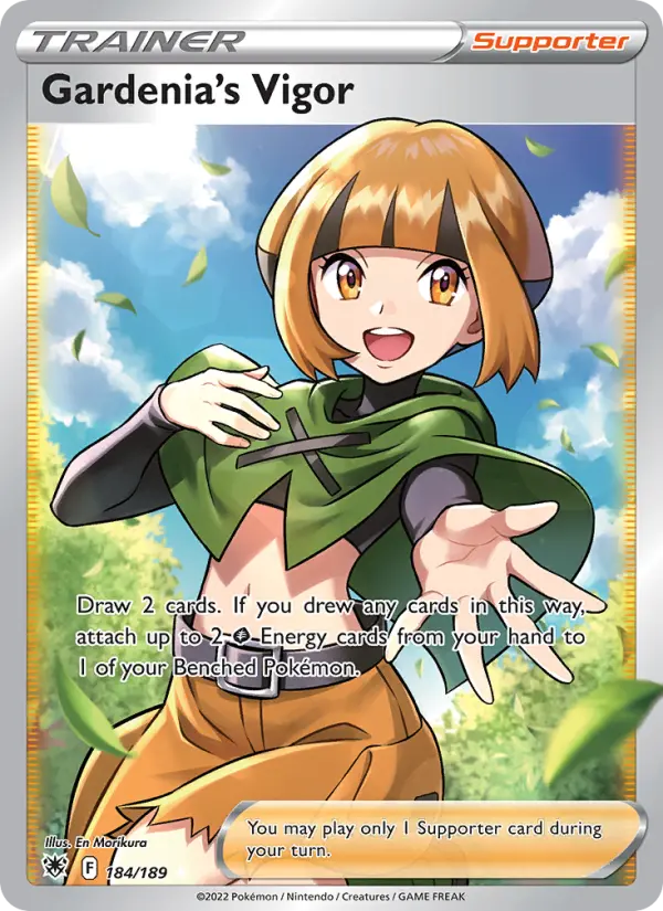Gardenia's Vigor 184 — Astral Radiance 184, Holofoil finish