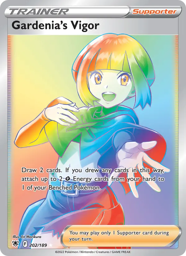 Gardenia's Vigor 202 — Astral Radiance 202, Holofoil finish