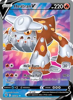 Heatran V — Astral Radiance #165