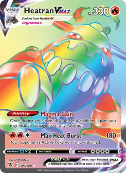Heatran VMAX — Astral Radiance #191
