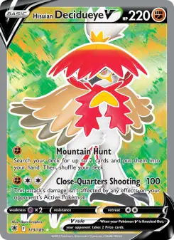 Hisuian Decidueye V 173 — Astral Radiance
