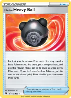 Hisuian Heavy Ball — Astral Radiance 146