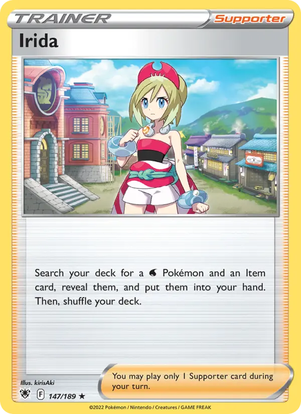 Irida 147 card from Astral Radiance
