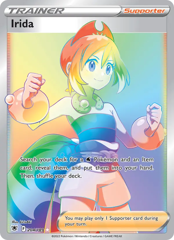 Irida 204 — Astral Radiance 204, Holofoil finish