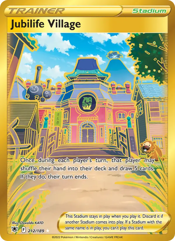 Jubilife Village 212 — Astral Radiance 212, Holofoil finish