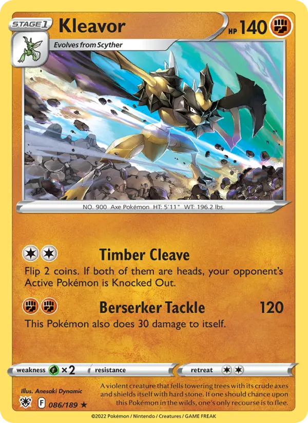 Kleavor 86 card from Astral Radiance