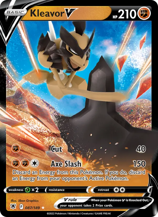 Kleavor V 87 card from Astral Radiance