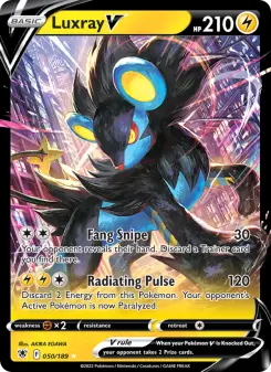 Luxray V — Astral Radiance #50