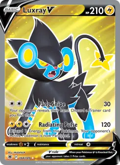 Luxray V — Astral Radiance #168
