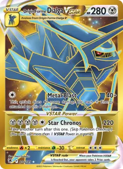 Origin Forme Dialga VSTAR 210 — Astral Radiance